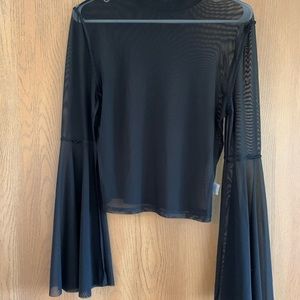 Long sleeve black shirt